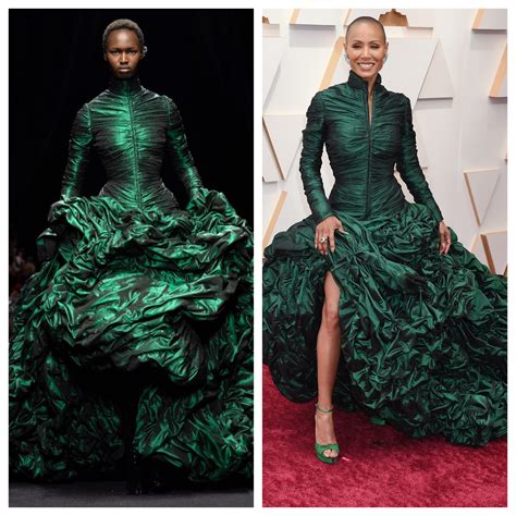 jada pinkett smith prada jacket|Standout looks from the Oscars 2022 red carpet .